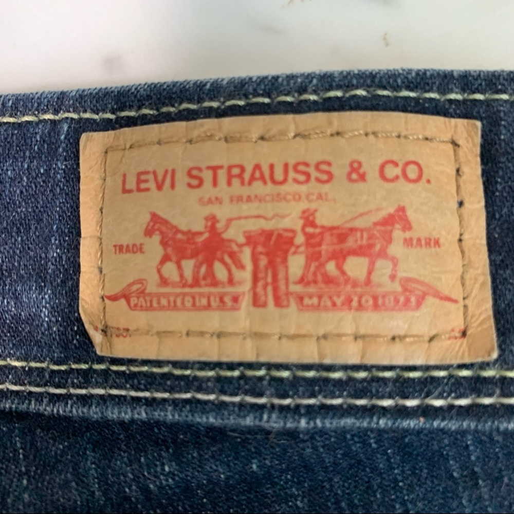 Levi’s Sz 3M Jeans 535 Crop Ankle Zip Legging - Picture 3 of 10